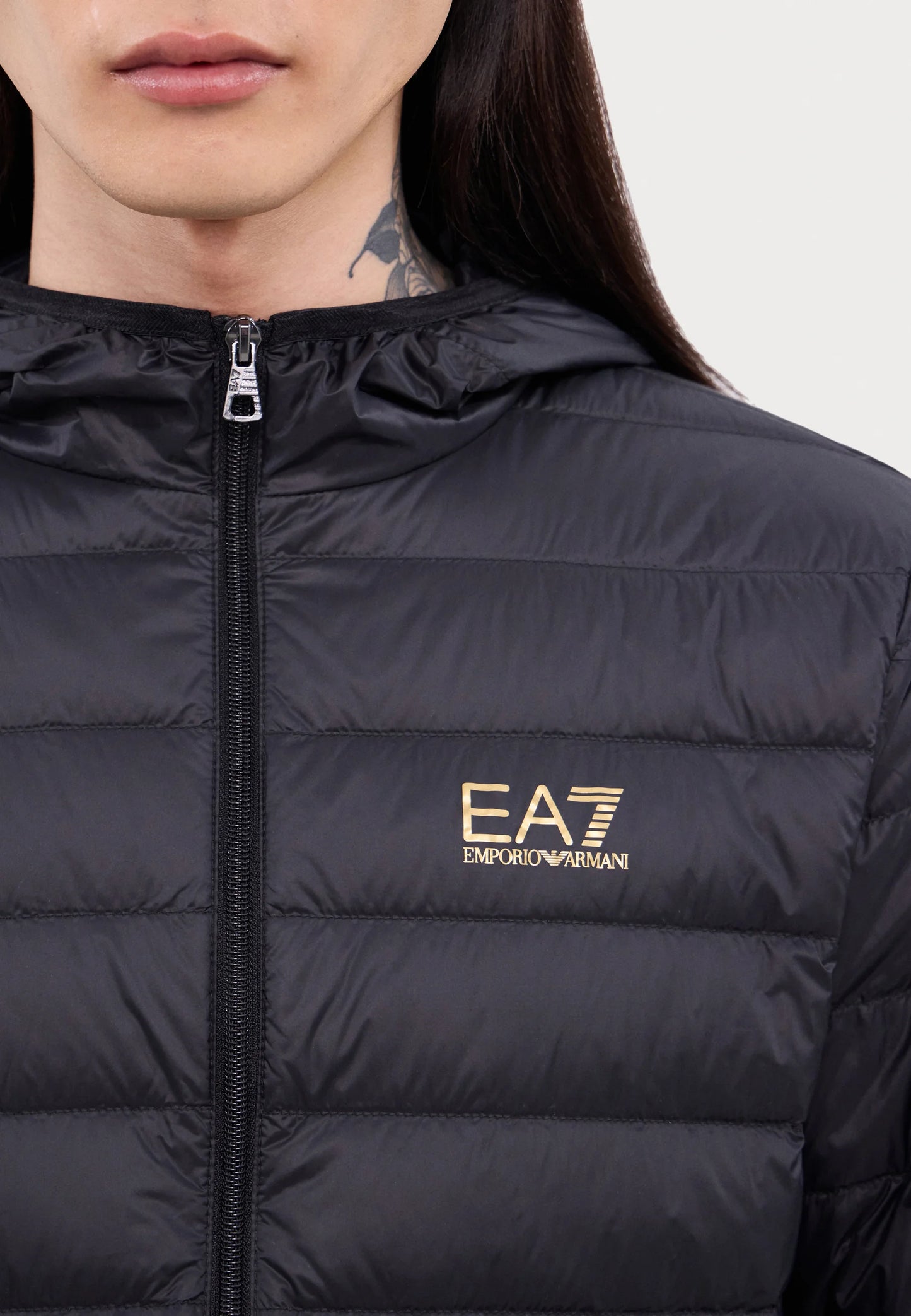 Puffer EA7 EMPORIO ARMANI - BLACK GOLD