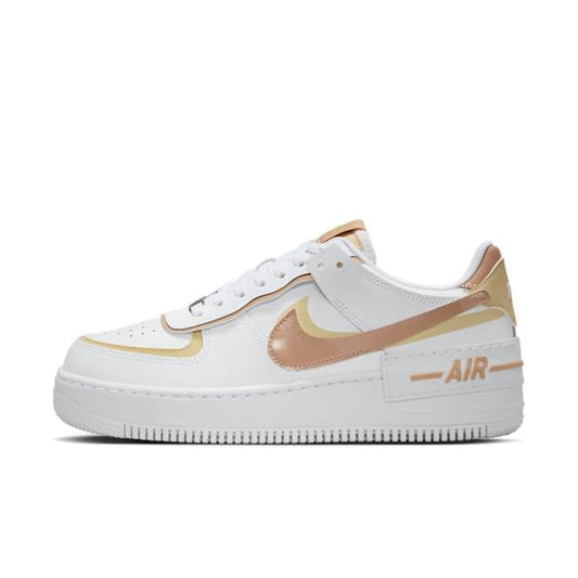 Sneakers - Nike Air Force 1 Shadow
"White & Team Gold"