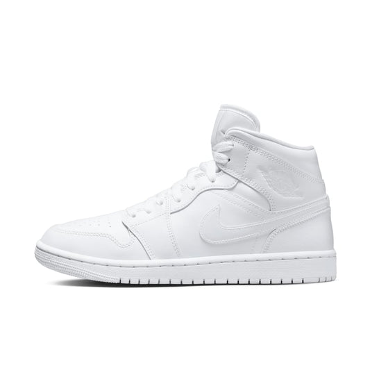 Air Jordan 1 Mid Triple White