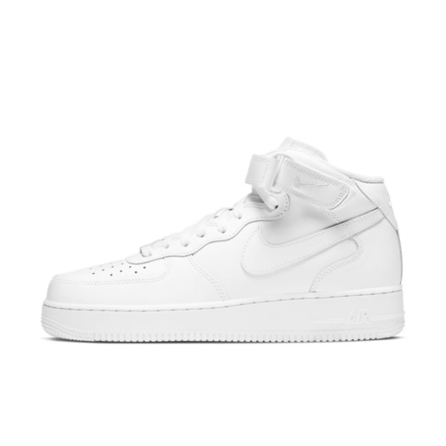 Sneakers - Nike Air Force 1 Mid '07 "Triple White"